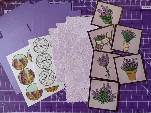Card topper making kit
