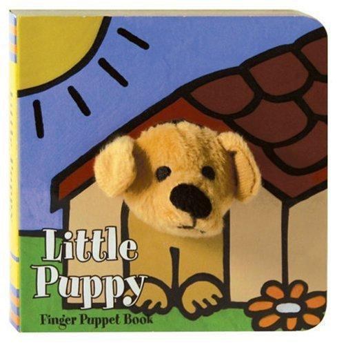Little puppy finger puppet - puppy:,