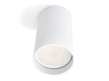 GIA White Round Surface Mounted Ceiling Light Downlight GU10 