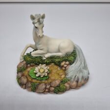 Land of the Fairies and Unicorns Miniature Unicorn Sitting K051 Figurine 2000