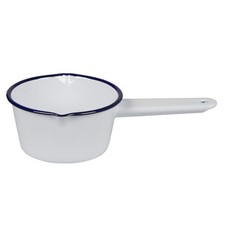 FLACON WHITE ENAMEL MILK PAN