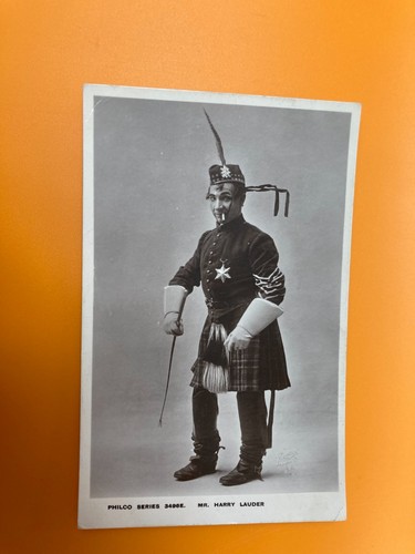 Harry lauder philco - philco, postcard