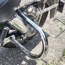 HONDA VT750 C4/5 2008+,  C2B Spirit 2007+ , CHROME REAR CRASH BARS S/BAG GUARDS