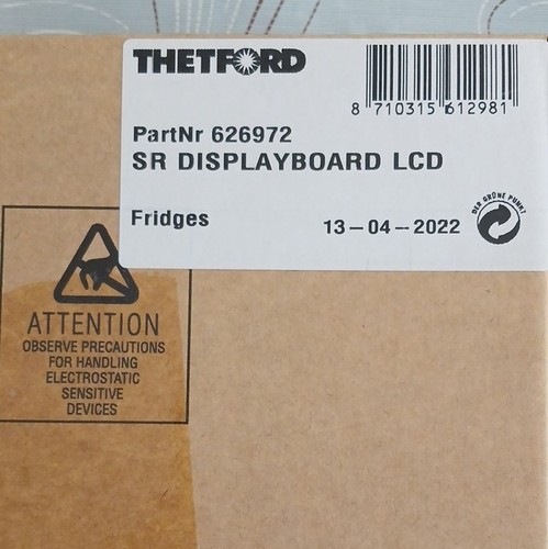 Thetford lcd fridge display - lcd,