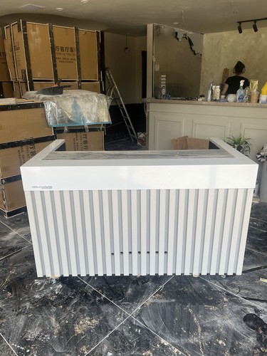 Front desk - front,