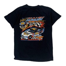 Van Halen Nascar T-Shirt - Medium Black Cotton