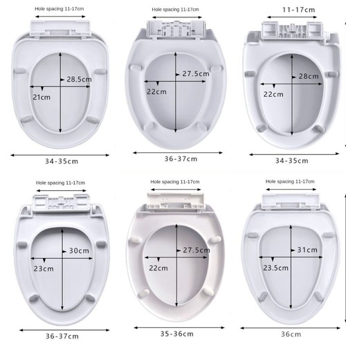 White toilet lid thicken - toilet,