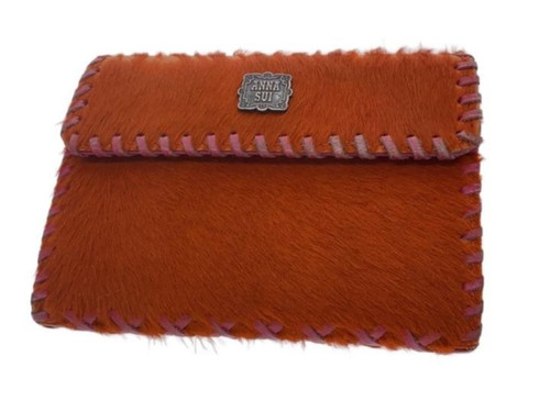 Anna sui faux fur trifold - anna,