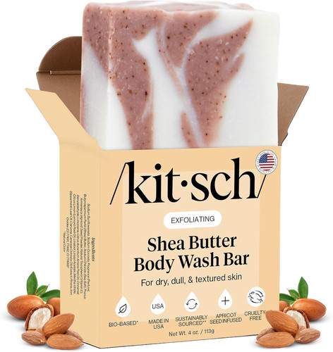 Kitsch shea butter exfoliating - butter,
