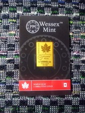 Wessex Mint 1/1000th Oz Fine