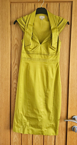 Karen millen green sheath - karen,