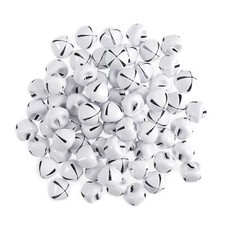White Jingle Bells 10mm & 20mm