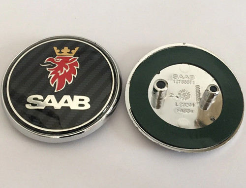 Saab boot rear trunk badge - saab,