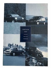 Chrysler Jeep Car Brochure 1996 Cherokee Wrangler Grand Cherokee Neon Voyager