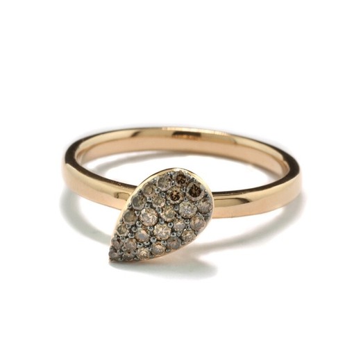 Diamond ring brilliants - diamond, fancy