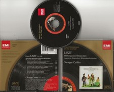 LISZT 10 Hungarian Rhapsodies cd EMI digitally remastered 2001 Georges Cziffra