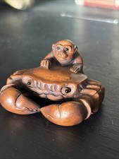 Hand Carved wood Japanese