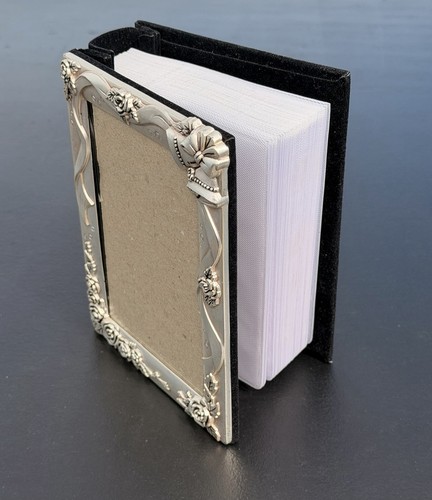 Antiqued rose photograph album - antiqued,