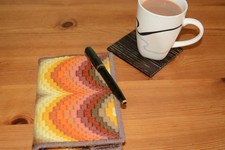 A6 diary with unique handmade