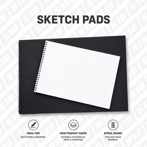 Tts spiral bound sketchbooks - tts,