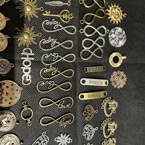 Job lot mixed charms - job,