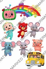 cocomelon cake toppers