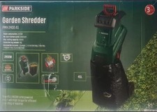 Parkside Garden Shredder. 45 L