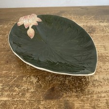 Lotus flower leaf dish shorter - flower,