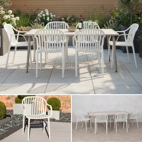 Rectangle outdoor dining set - rectangle,