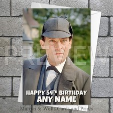Jeremy Brett birthday card