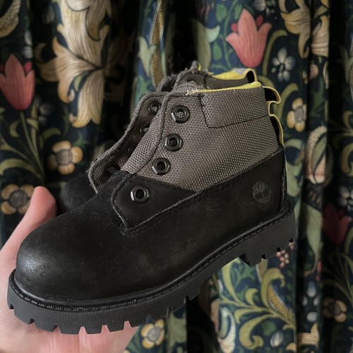 Timberland black khaki boots - timberland, black/khaki
