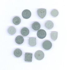 CITADEL WARHAMMER OOP 1980s PLASTIC SHIELDS COLLECTION B