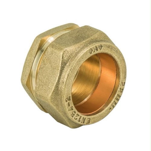 8mm brass compression - compression, cap