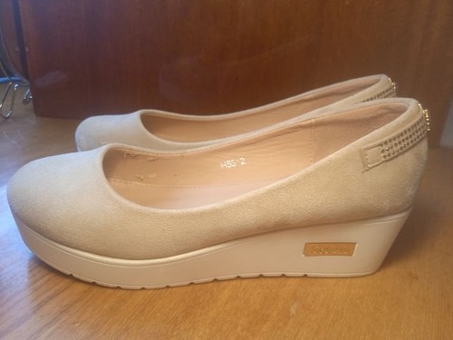 Women heels beige - other, 37
