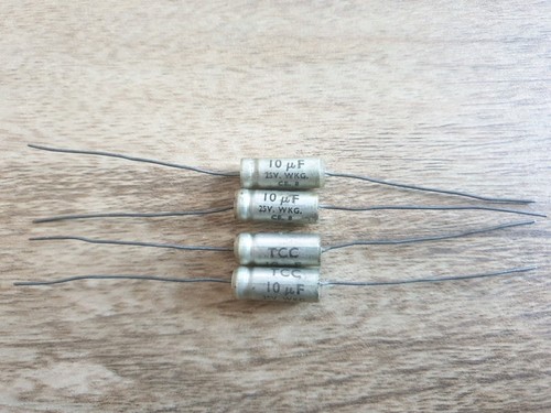 Joblot tcc 10uf 25v - x,