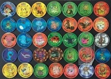 35 X Pokemon Tazo Complete Set Walkers 2001 Lenticular Pikachu Lugia Ho-oh