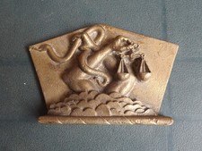 GWR Brass Nameplate Emblem Plate Great Western Steam Railway Repro Sign