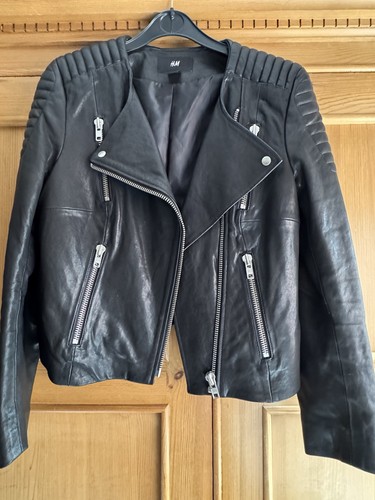 New icons leather jacket - h&m,