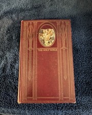 Vintage Holy Bible Illustrated
