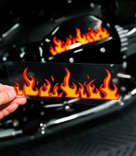 RED & YELLOW FLAMES Vinyl