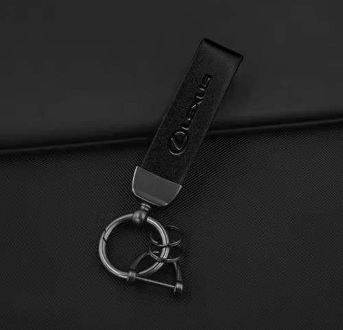 Keyring black - black, (lexus)