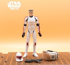 STAR WARS FIGURE 2008 ANIMATED CLONE WARS CLONE TROOPER RYS