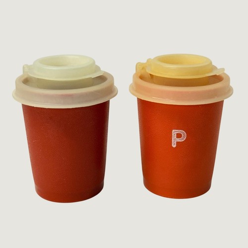 Vintage tupperware burnt - vintage,