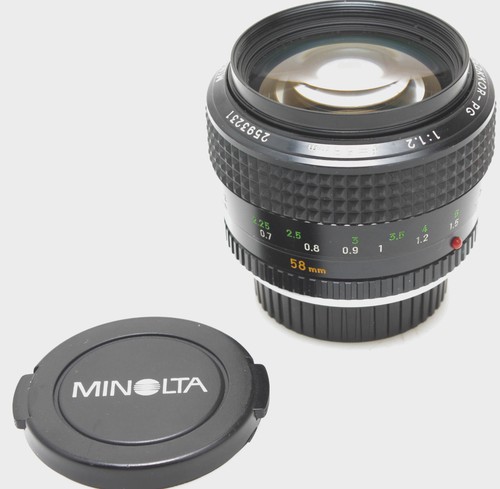 Minolta 58mm rokkor - f/1.2,