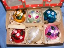 Vintage Christmas Tree Glass