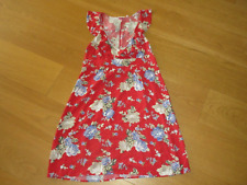 Ladies Next Geri red blue floral sleeveless dress,  size 12