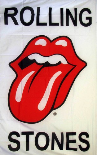 Rolling stones 3x5 polyester - stones,