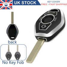 for BMW E46 1 3 5 7 Series Z3 Z4 X3 X5 3Button Diamond Remote Key Fob Case Cover