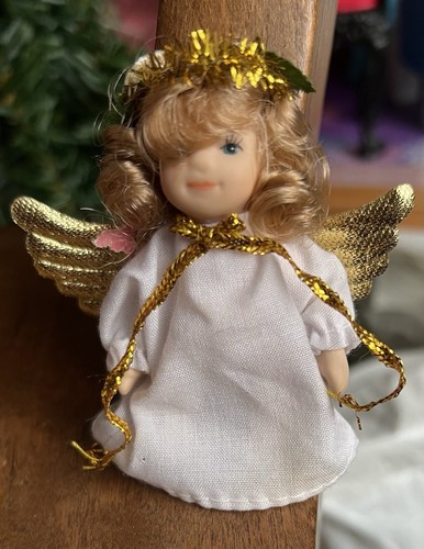 Miniature porcelain christmas - porcelain,