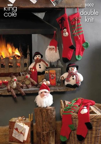 Christmas toys knitting - christmas,